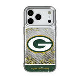 Green Bay Packers Personalized EndZone Plus Glitter Phone Case for Apple iPhone 17 Series