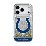 Indianapolis Colts Personalized EndZone Plus Glitter Phone Case for Apple iPhone 17 Series