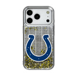 Indianapolis Colts Text Backdrop Glitter Phone Case for Apple iPhone 17 Series
