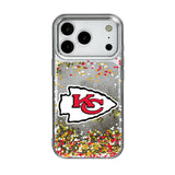 Kansas City Chiefs Confetti Glitter Phone Case for Apple iPhone 17 Series