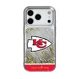 Kansas City Chiefs Personalized EndZone Plus Glitter Phone Case for Apple iPhone 17 Series