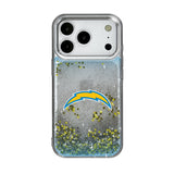 Los Angeles Chargers Linen Glitter Phone Case for Apple iPhone 17 Series
