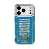 Los Angeles Chargers Field Glitter Phone Case for Apple iPhone 17 Series