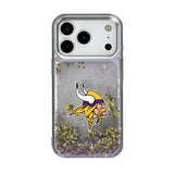 Minnesota Vikings Linen Glitter Phone Case for Apple iPhone 17 Series