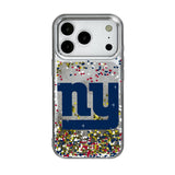 New York Giants Confetti Glitter Phone Case for Apple iPhone 17 Series