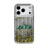 New York Jets Text Backdrop Glitter Phone Case for Apple iPhone 17 Series