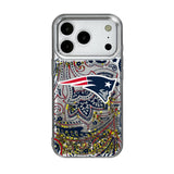 New England Patriots Paisley Glitter Phone Case for Apple iPhone 17 Series