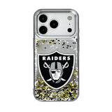 Las Vegas Raiders Confetti Glitter Phone Case for Apple iPhone 17 Series