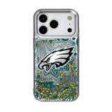Philadelphia Eagles Paisley Glitter Phone Case for Apple iPhone 17 Series