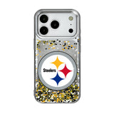 Pittsburgh Steelers Confetti Glitter Phone Case for Apple iPhone 17 Series