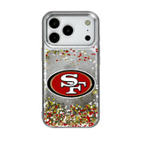 San Francisco 49ers Confetti Glitter Phone Case for Apple iPhone 17 Series