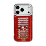 San Francisco 49ers Field Glitter Phone Case for Apple iPhone 17 Series