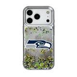 Seattle Seahawks Confetti Glitter Phone Case for Apple iPhone 17 Series
