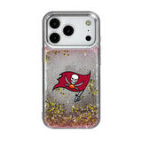 Tampa Bay Buccaneers Linen Glitter Phone Case for Apple iPhone 17 Series