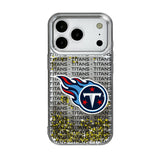 Tennessee Titans Text Backdrop Glitter Phone Case for Apple iPhone 17 Series