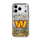 Washington Commanders Confetti Glitter Phone Case for Apple iPhone 17 Series