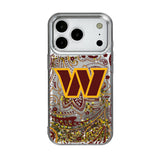 Washington Commanders Paisley Glitter Phone Case for Apple iPhone 17 Series