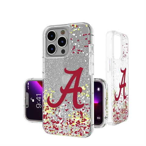 Alabama Crimson Tide Confetti Glitter Case-0