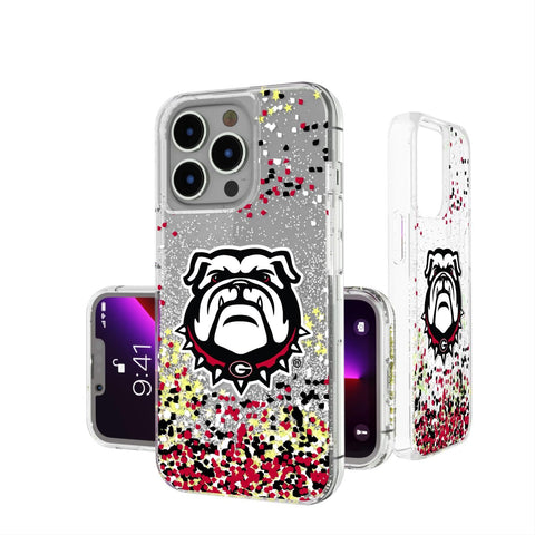 Georgia Bulldogs Confetti Glitter Case-0