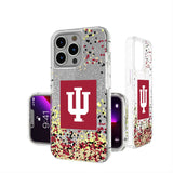 Indiana University Hoosiers Confetti Glitter Phone Case