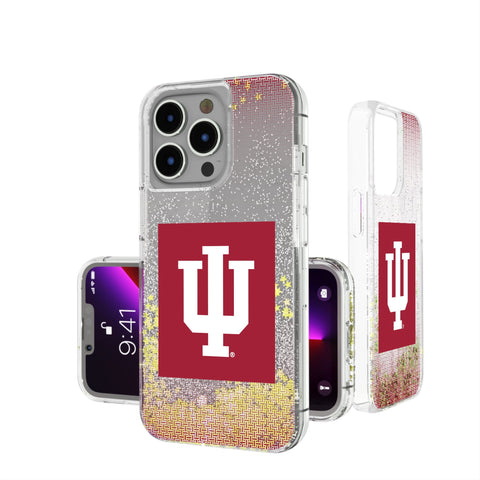 Indiana University Hoosiers Linen Glitter Phone Case