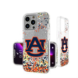 University of Auburn Tigers Confetti Glitter Phone Case