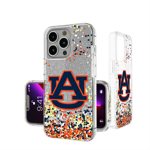University of Auburn Tigers Confetti Glitter Phone Case