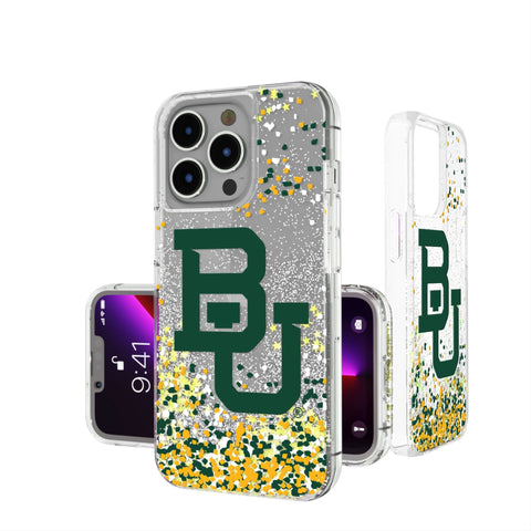 Baylor University Bears Confetti Glitter Phone Case