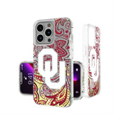University of Oklahoma Sooners Paisley Glitter Phone Case