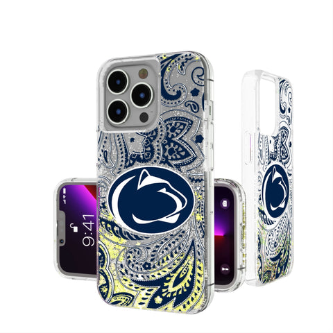 Pennsylvania State University Nittany Lions Paisley Glitter Phone Case