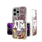 Texas A&M University Aggies Paisley Glitter Phone Case