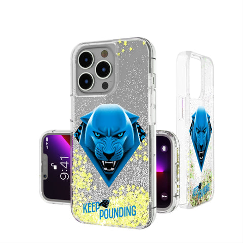 Carolina Panthers 2024 Illustrated Limited Edition Glitter Phone Case