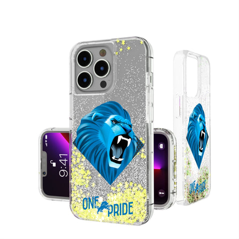 Detroit Lions 2024 Illustrated Limited Edition Glitter Phone Case