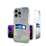 Seattle Seahawks Historic Collection Linen Glitter Phone Case