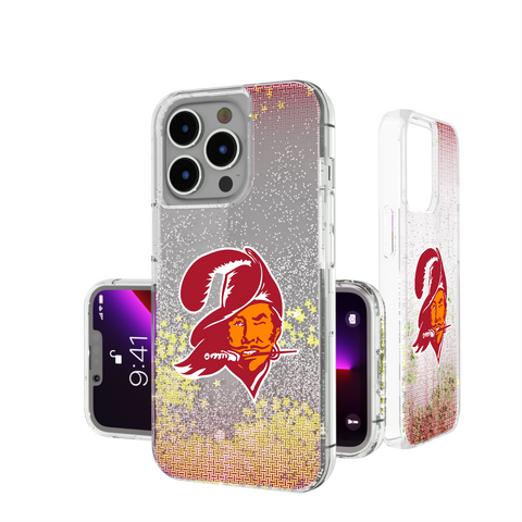 Tampa Bay Buccaneers Historic Collection Linen Glitter Phone Case-0