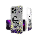 Colorado Rockies Confetti Glitter Case-0