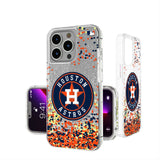 Houston Astros Confetti Glitter Phone Case