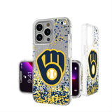 Milwaukee Brewers Confetti Glitter Phone Case