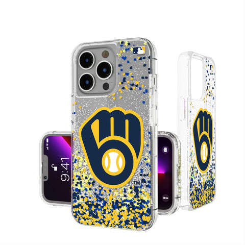 Milwaukee Brewers Confetti Glitter Phone Case