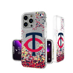 Minnesota Twins Confetti Glitter Case-0