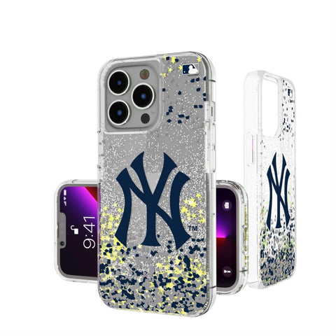New York Yankees Confetti Glitter Case-0