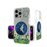 Minnesota Timberwolves Confetti Glitter Phone Case