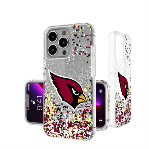 Arizona Cardinals Confetti Glitter Case-0