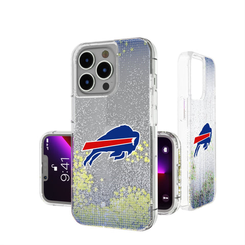 Buffalo Bills Linen Glitter Phone Case