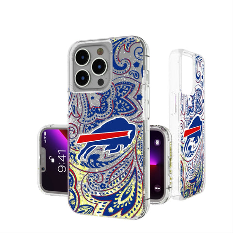 Buffalo Bills Paisley Glitter Phone Case
