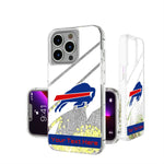 Buffalo Bills Personalized Tilt Glitter Phone Case for Apple iPhone