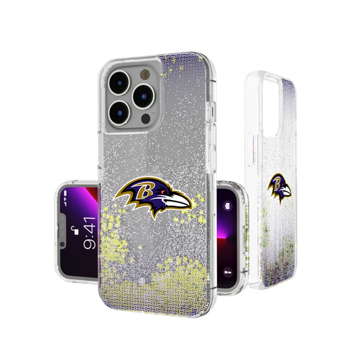 Baltimore Ravens Linen Glitter Phone Case-0