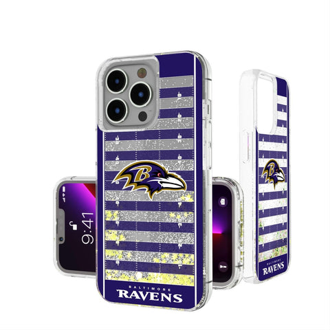 Baltimore Ravens Football Field Glitter Case-0