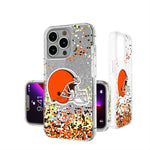 Cleveland Browns Confetti Glitter Phone Case