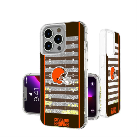 Cleveland Browns Field Glitter Phone Case